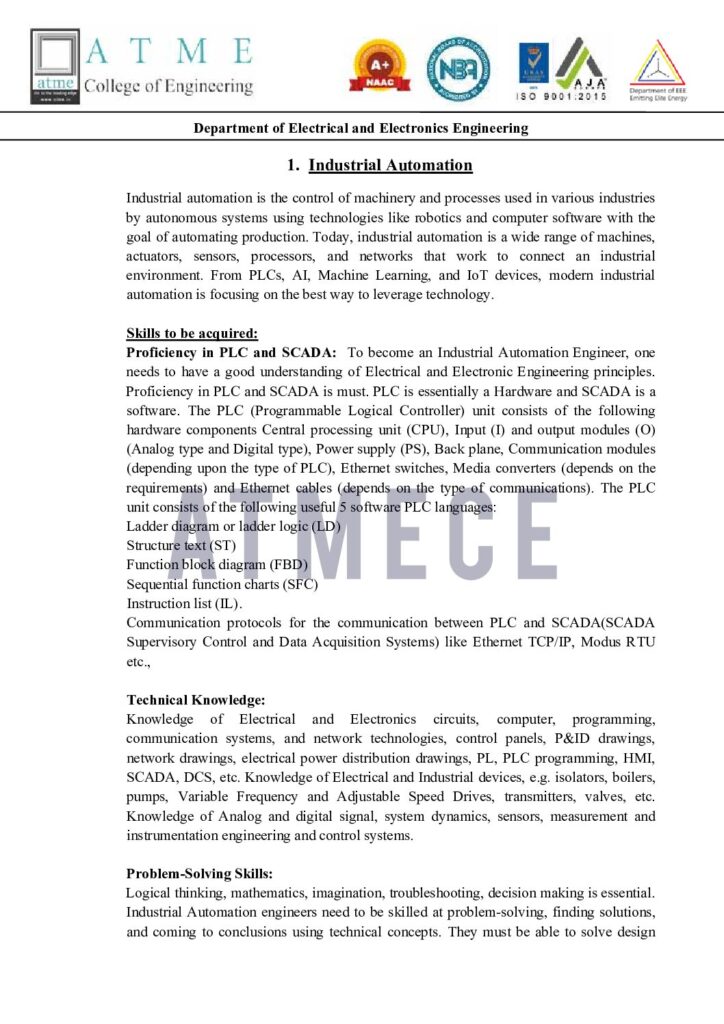 thumbnail of Electrical & Electronics Engineering